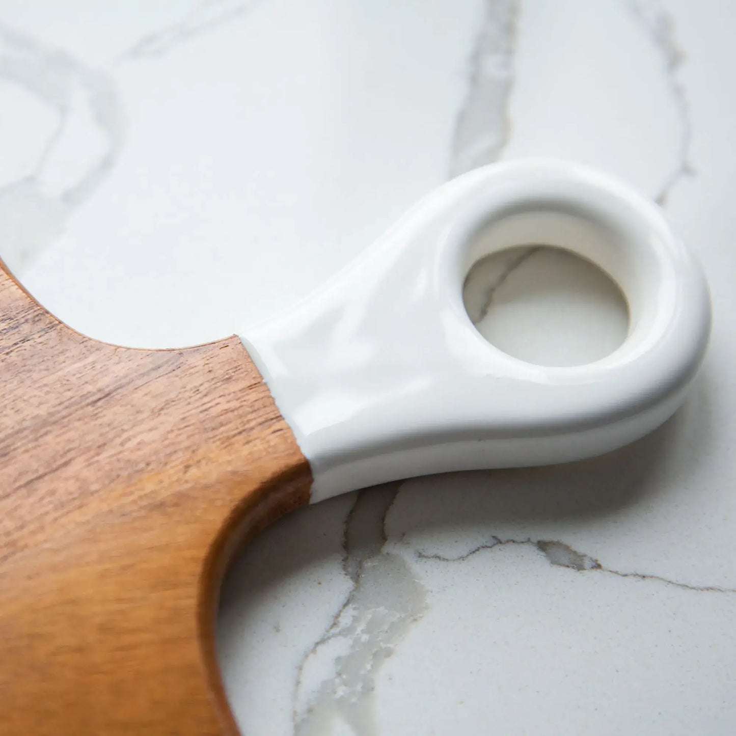 White Wood Square Board
