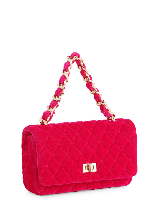 Magenta Evelyn Bag