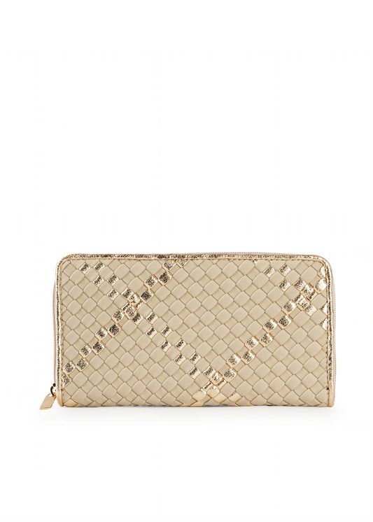 Cash Woven Wallet