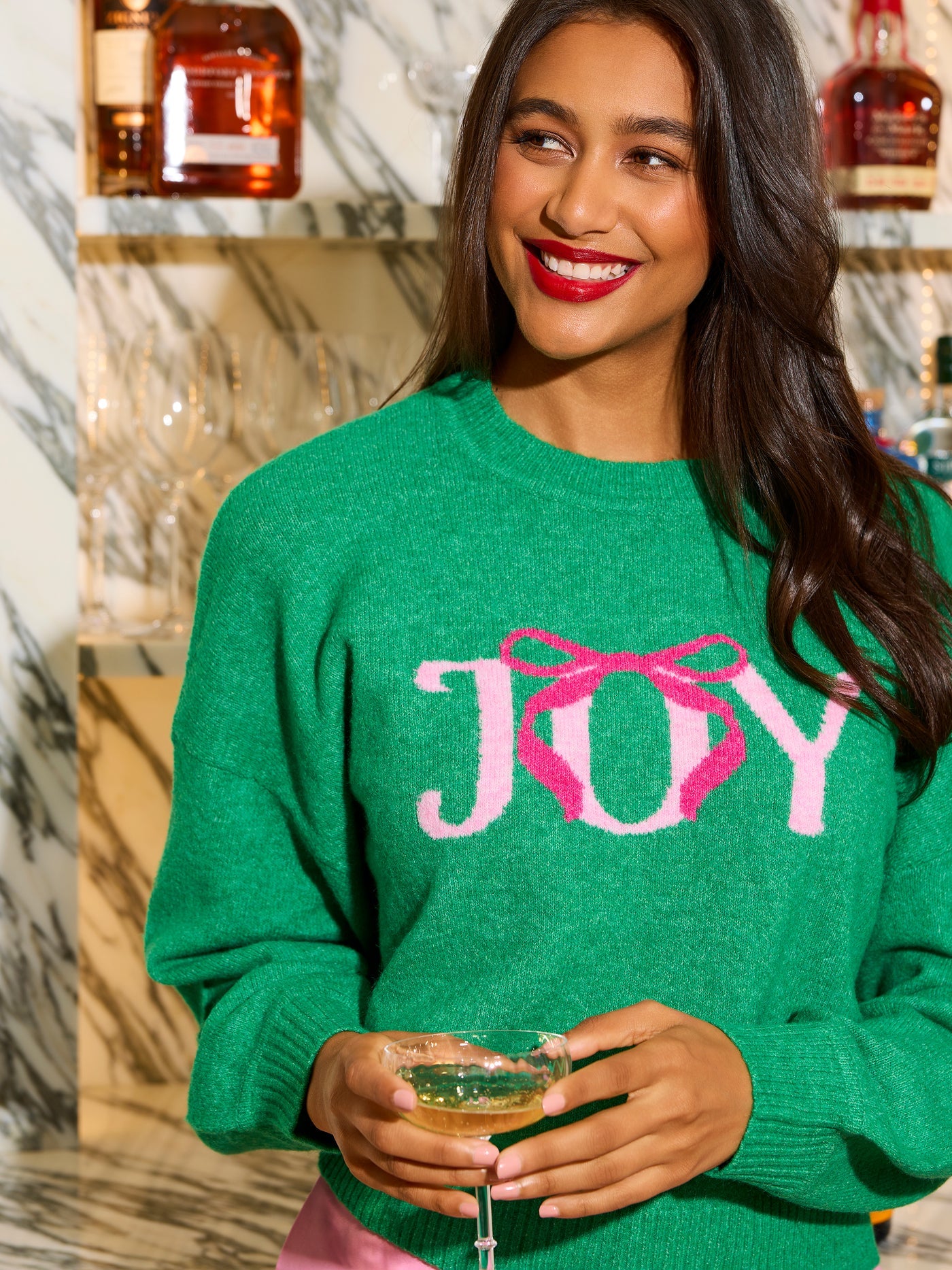 Joy GreenSweater