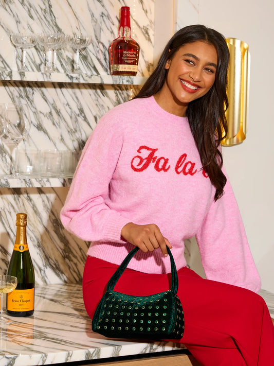 Fa La La Bubblegum Sweater
