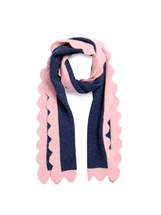 Navy Melody Scarf