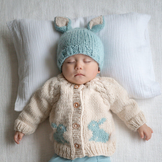 Blue Bunny Cardigan