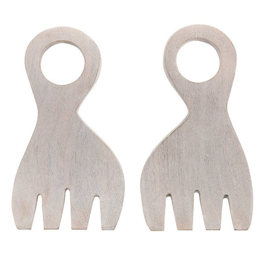 Wood Salad Serving Set