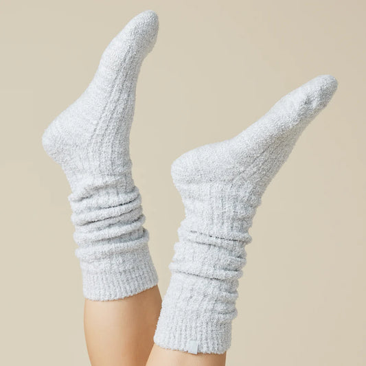 Marshmallow Slouch Socks