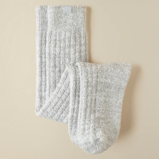 Marshmallow Slouch Socks