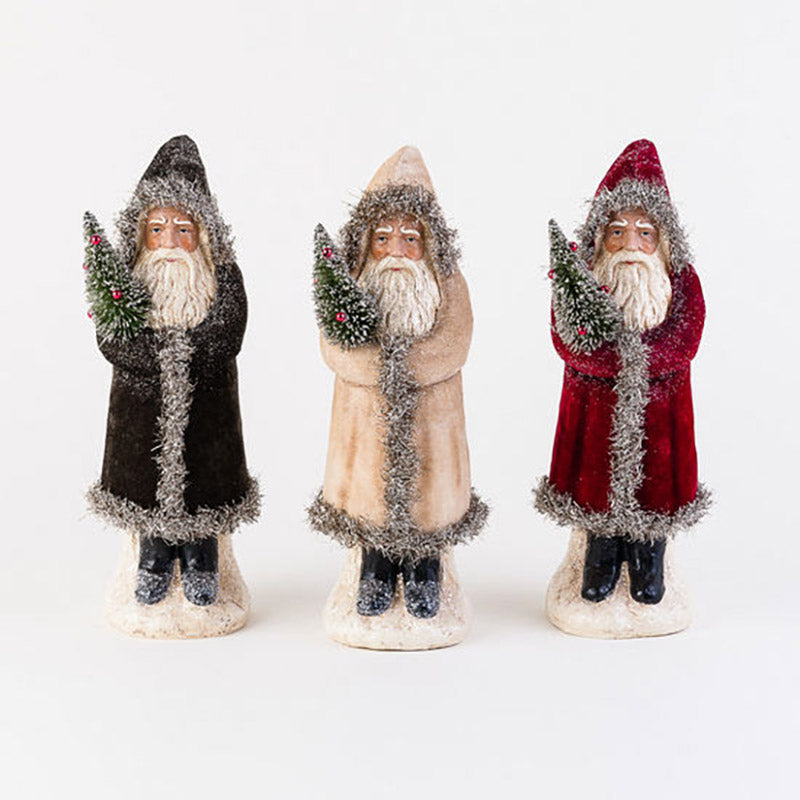 Velvet Belsnickel Figure