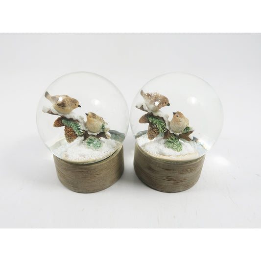 Chickadee Waterglobe