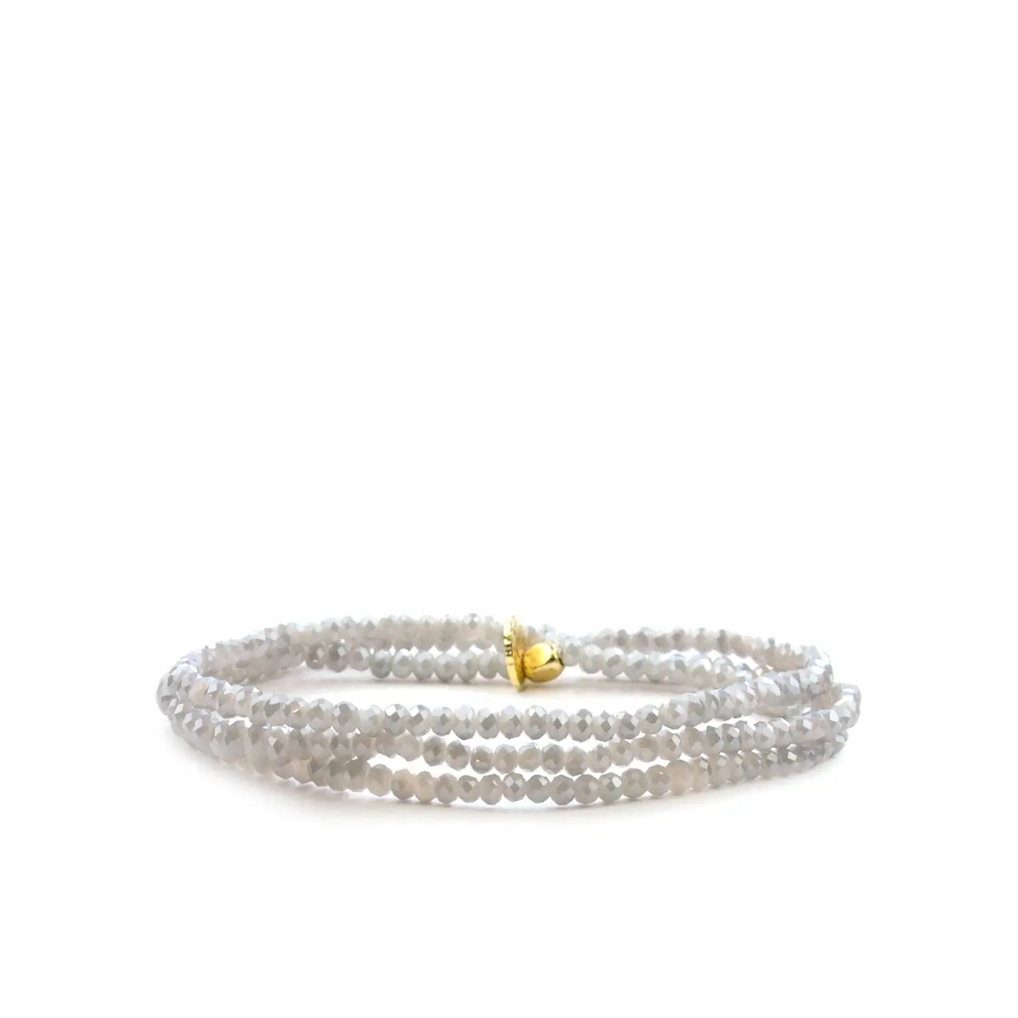 Mini Bead Stretch Bracelet Wrap