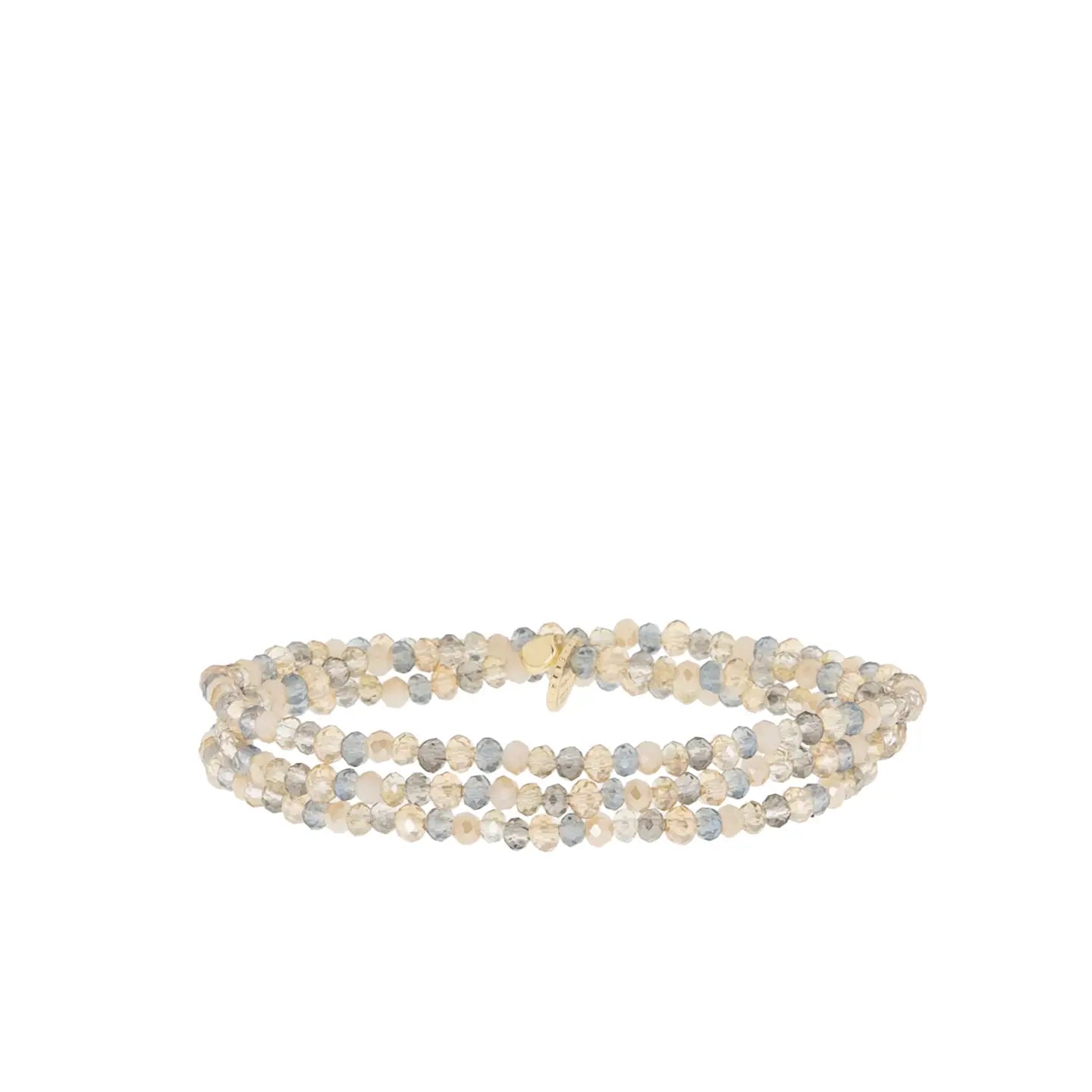 Mini Bead Stretch Bracelet Wrap