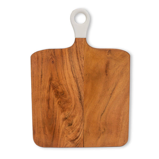 White Wood Square Board
