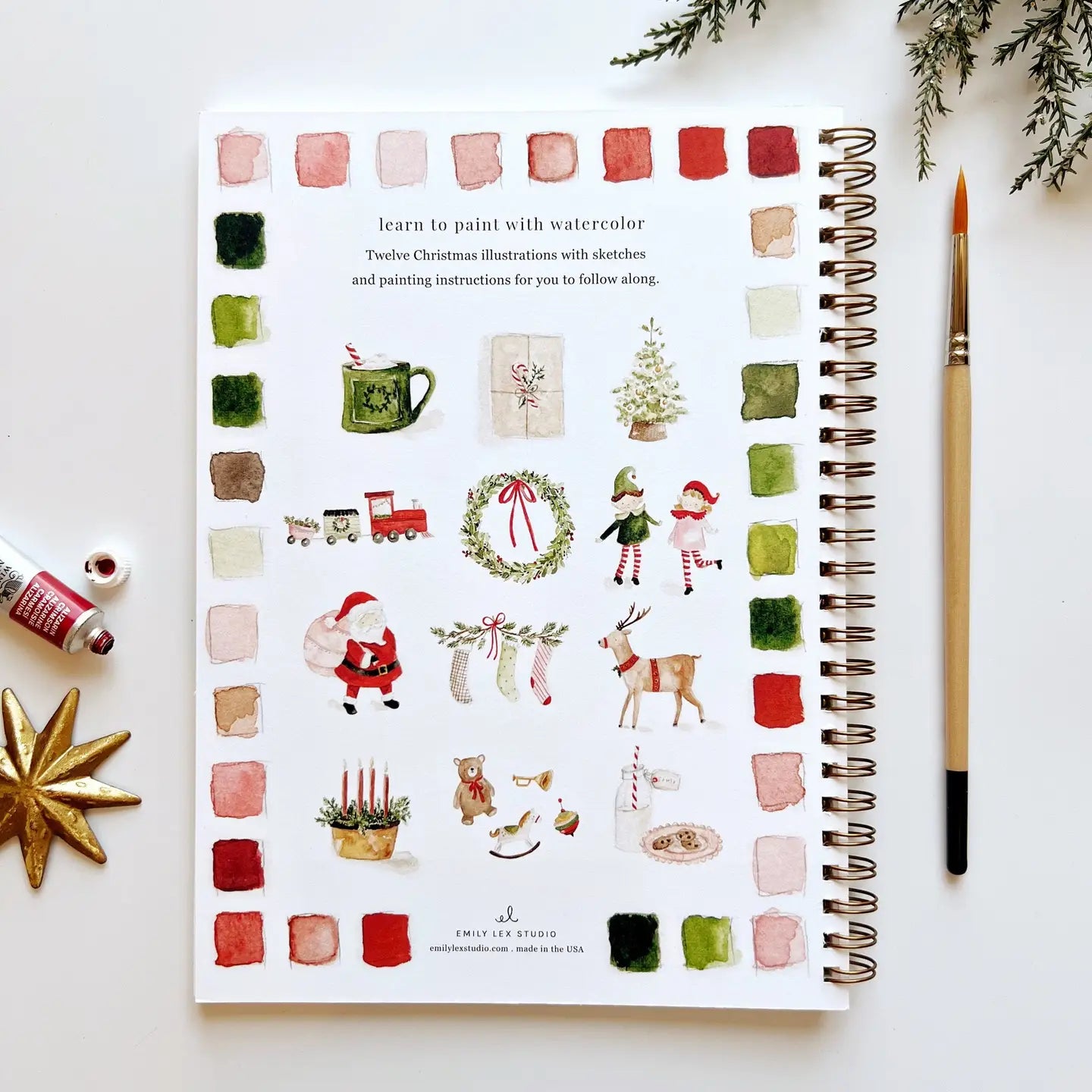 watercolor workbook