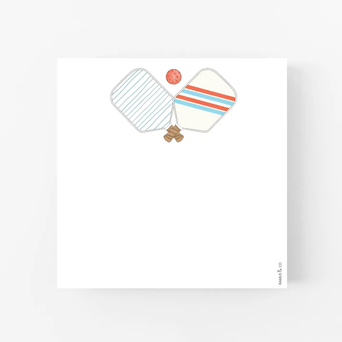 Pickleball Square Notepad