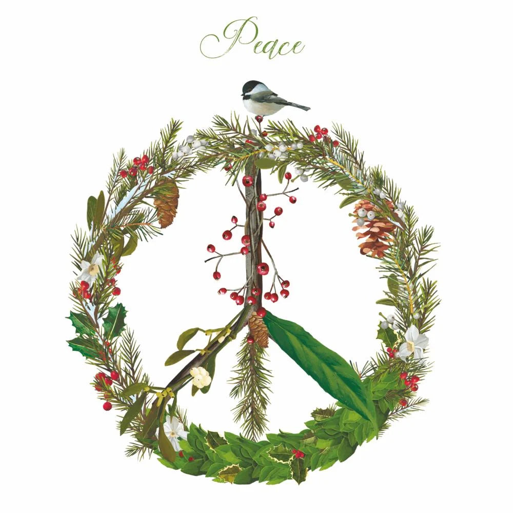 Peace on Earth Cocktail Napkins