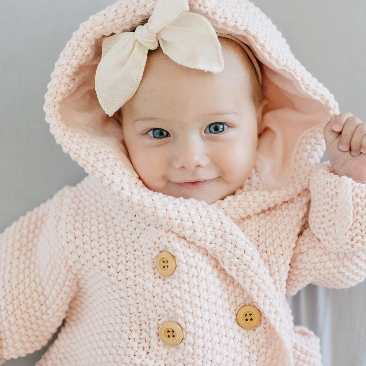 Crochet Baby Hoodie Sweater
