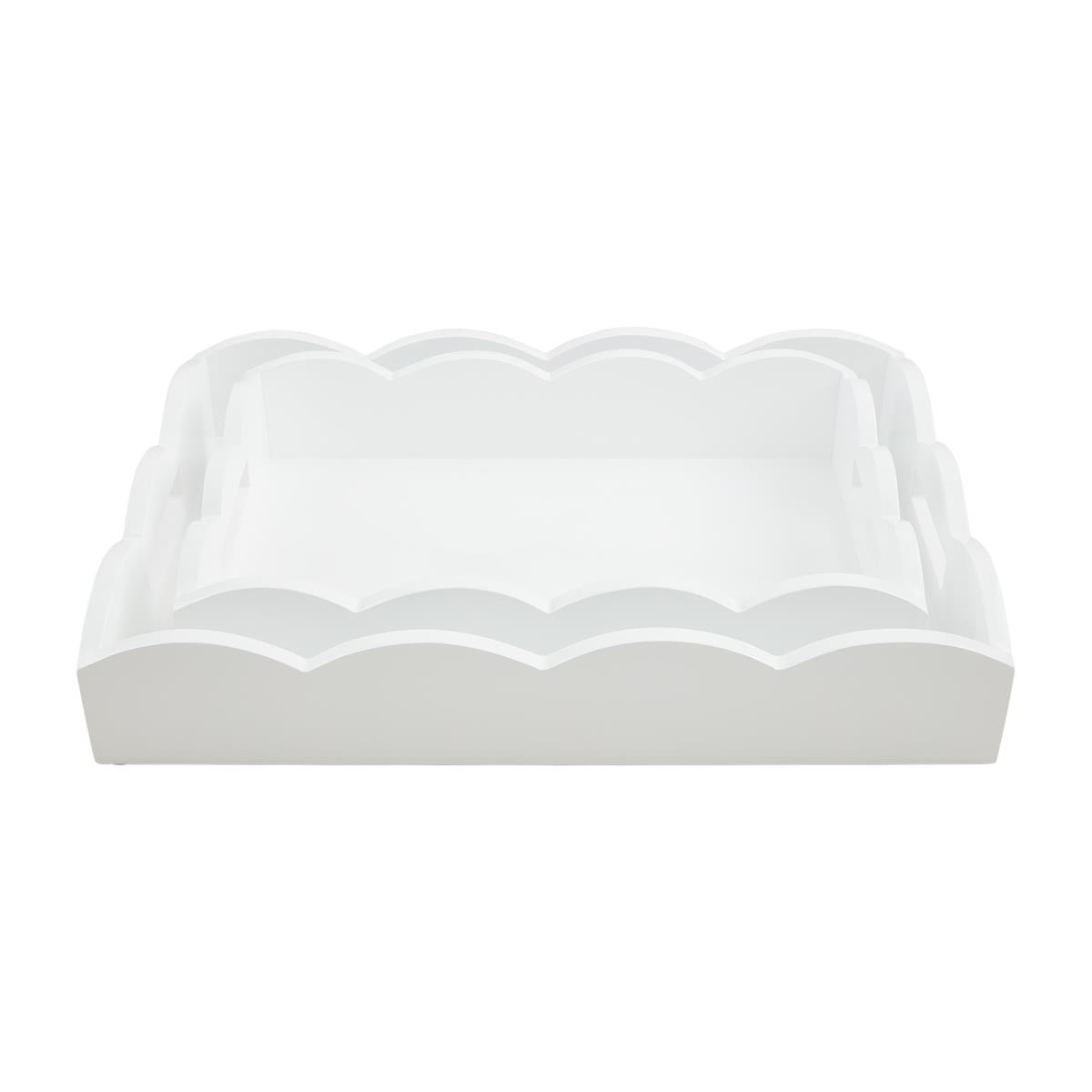 Scallop Lacquer Tray