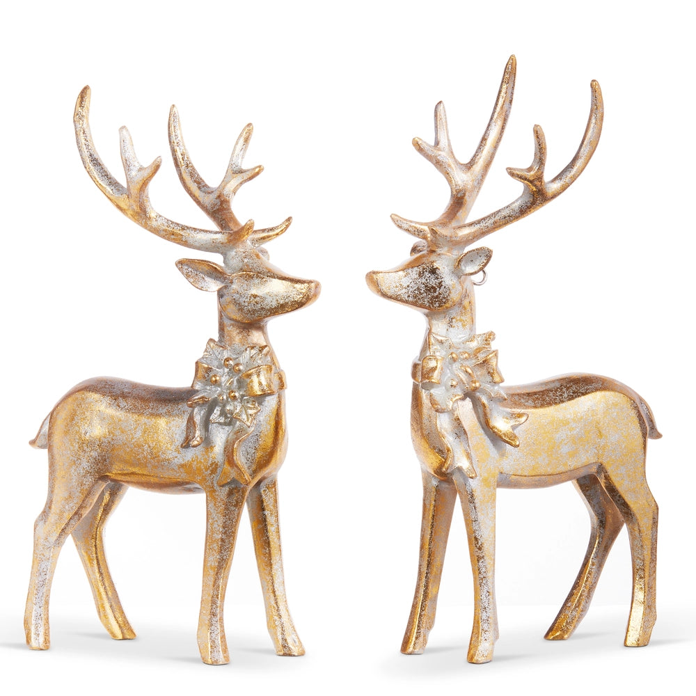 Gold Deer Ornament