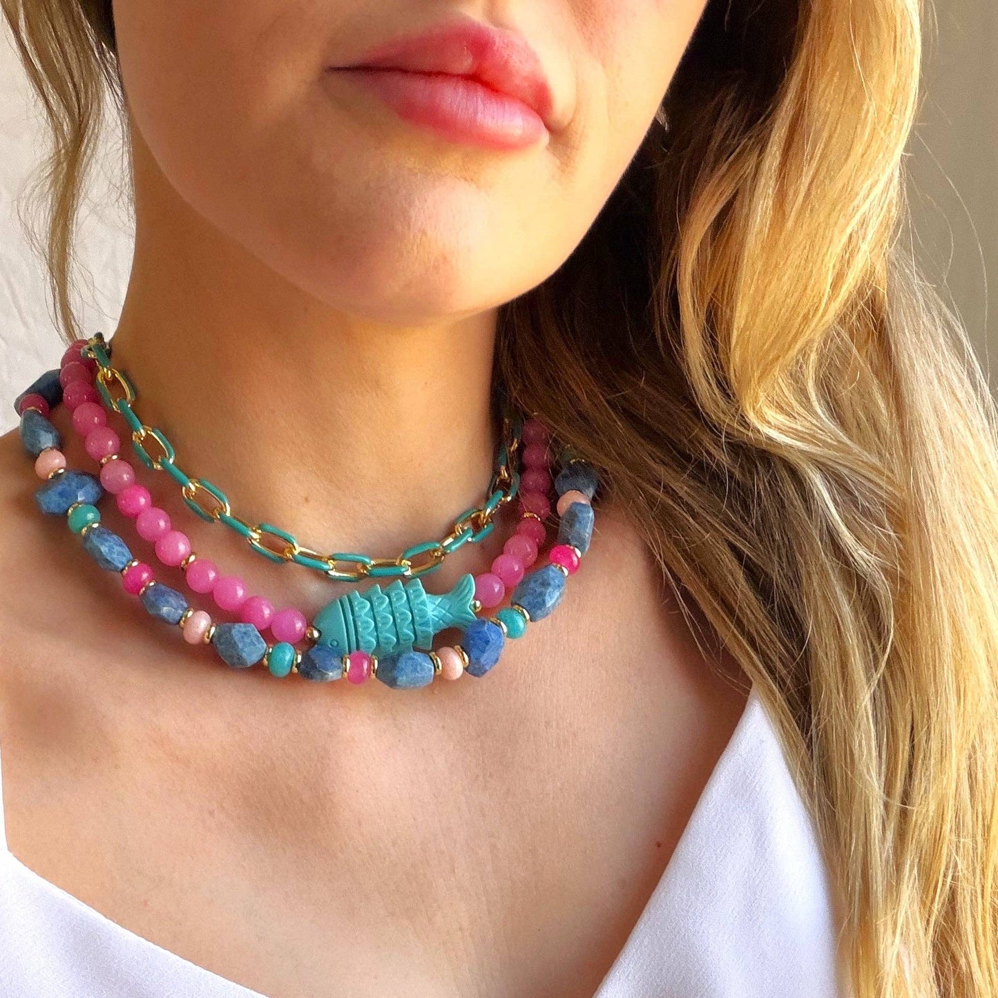 Essie Fish Necklace
