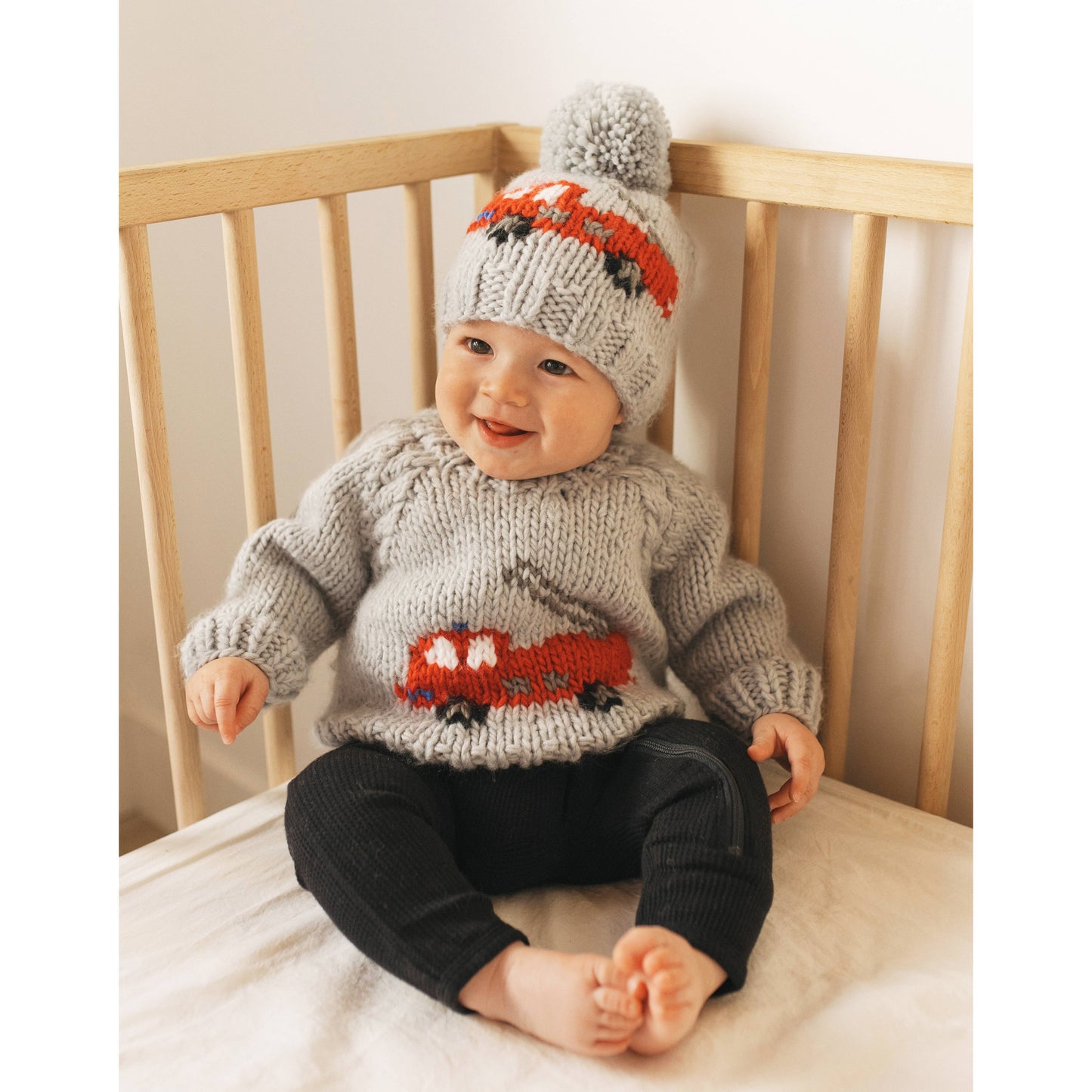 Fire Engine Sweater