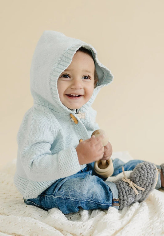 Knit Baby Hoodie