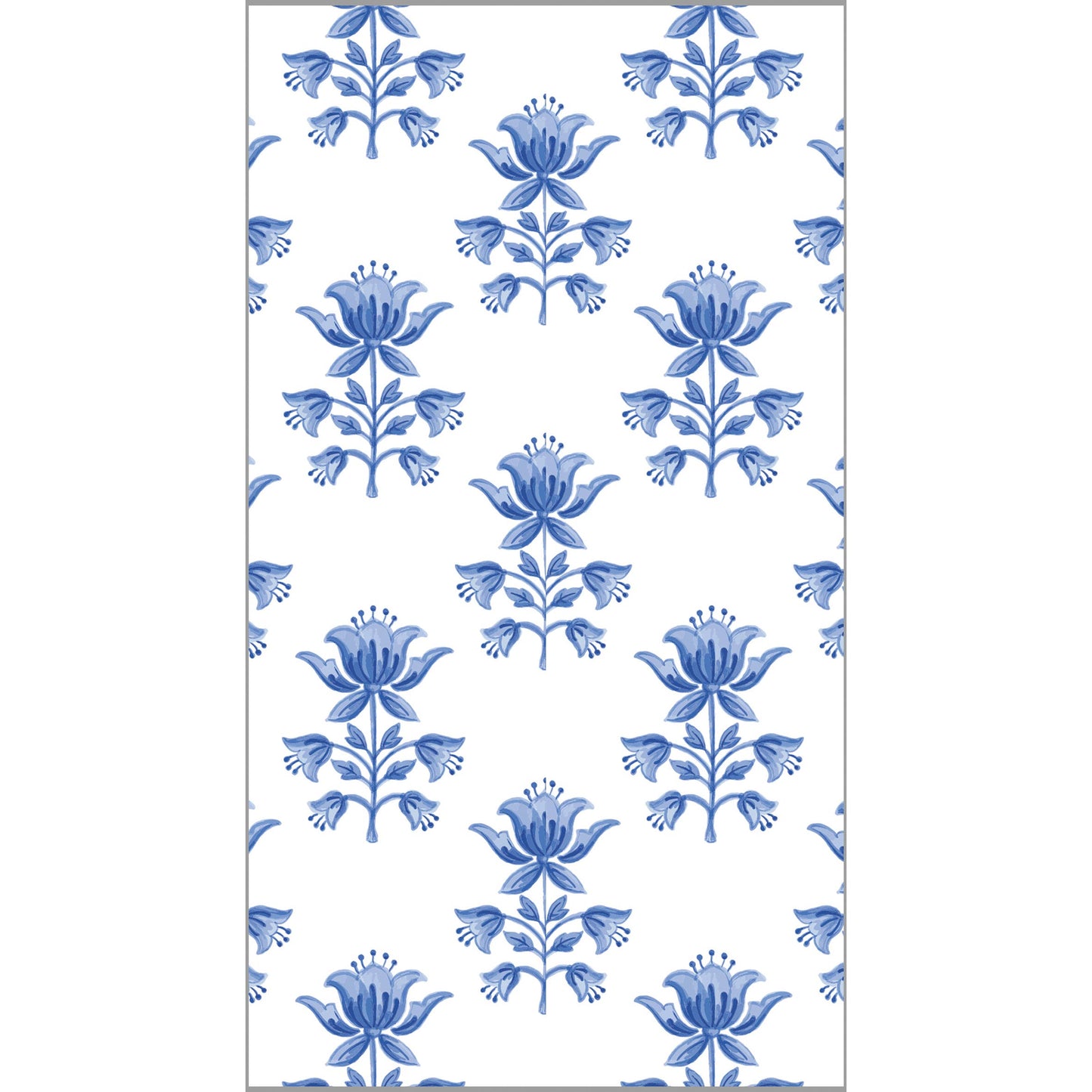 Tulip Block Print Guest Towels