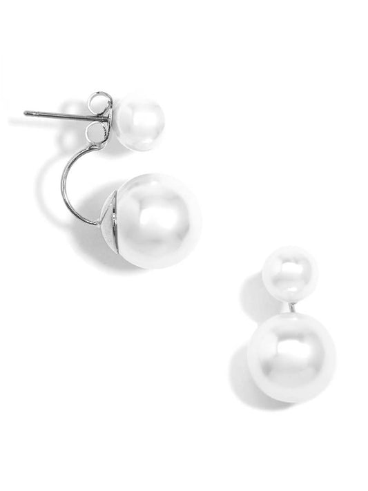 Pearl Ear Jacket Earring