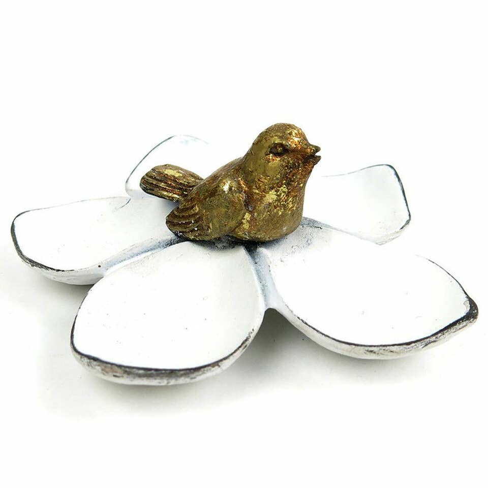 Flower Bird Jewelry Shelf