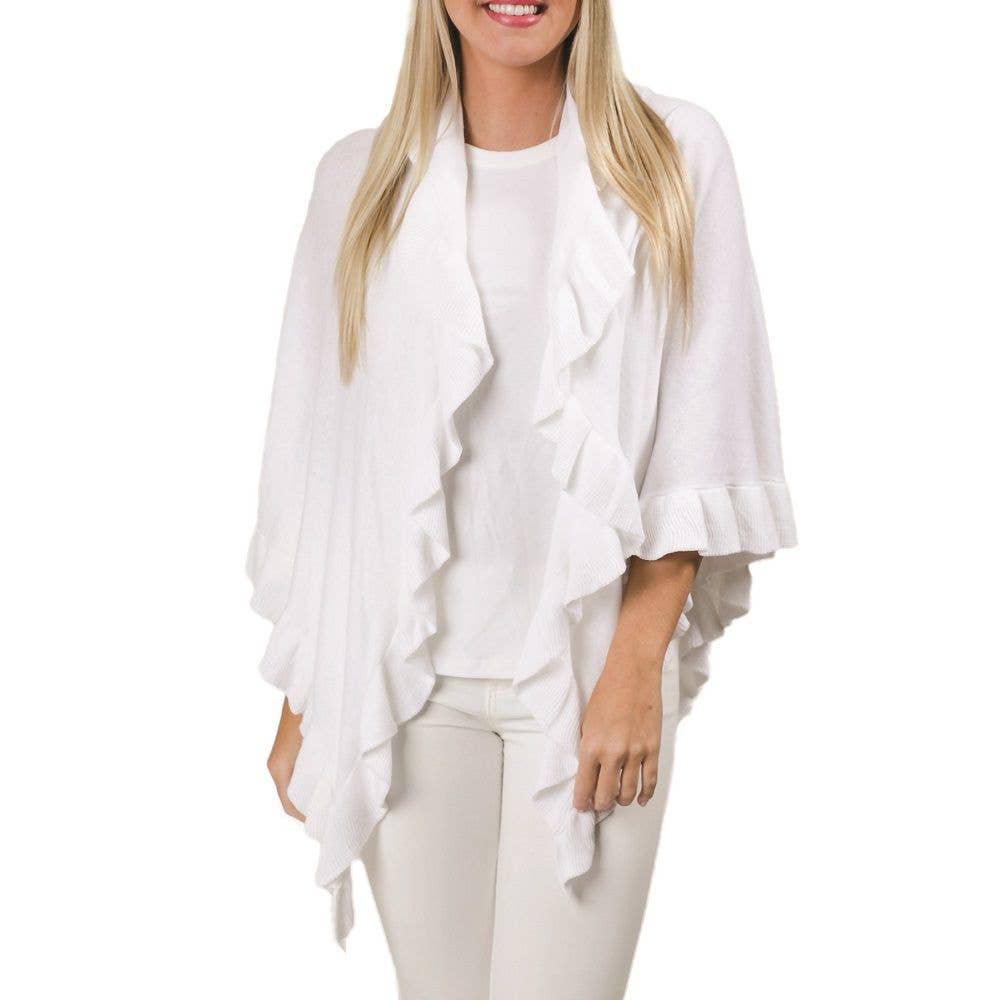 Ava Ruffle Wrap