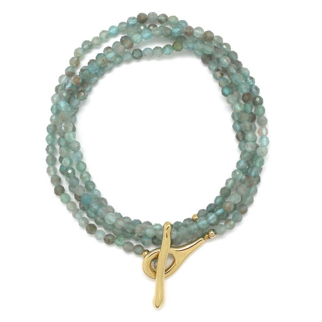 Apatite Stone Long Necklace