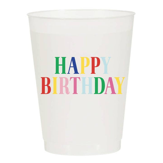 Happy Birthday 6pk Cups