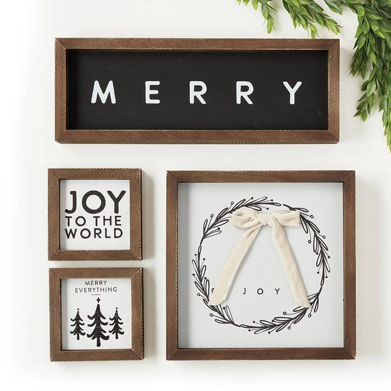 Wood Sign - Merry
