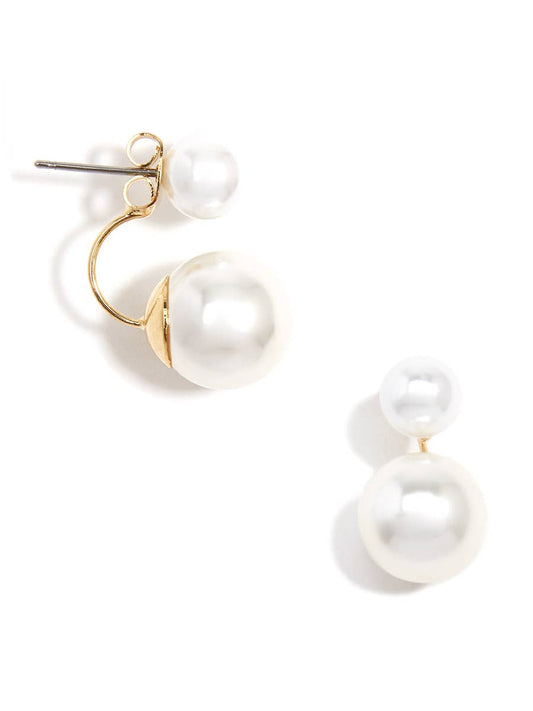 Pearl Ear Jacket Earring