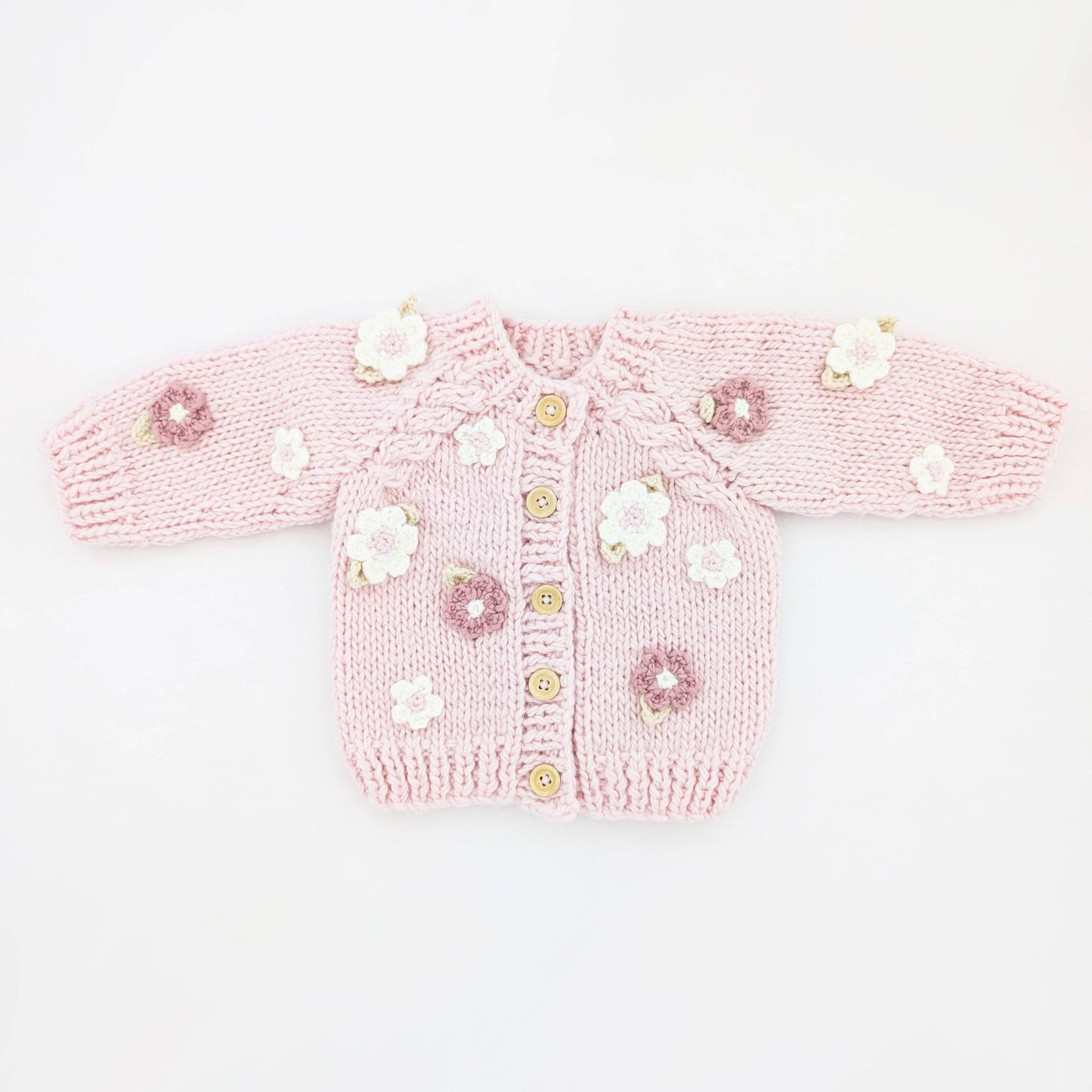 Flower Cardigan Sweater