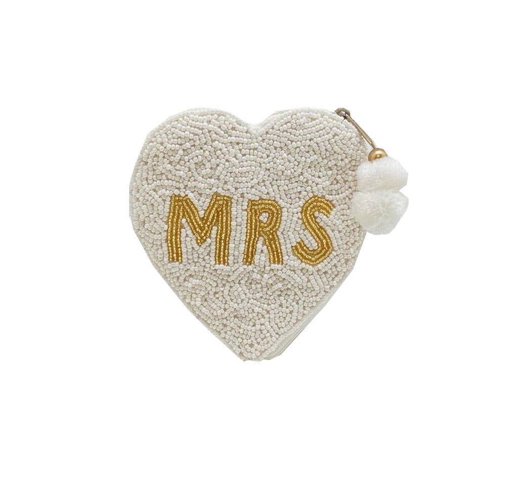 MRS Beaded Coin Purse