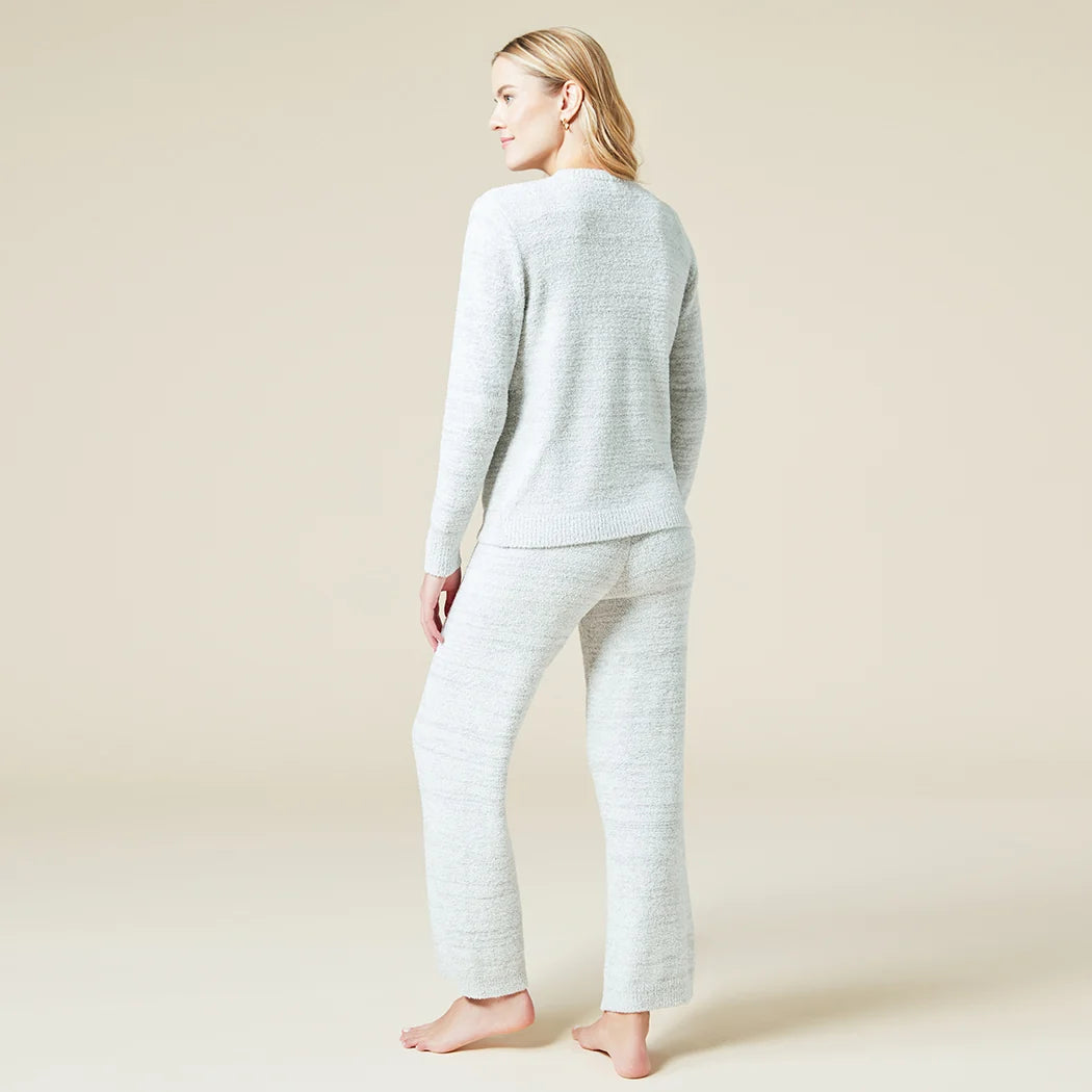 Grey Marshmallow Wide Crew Lounge Set