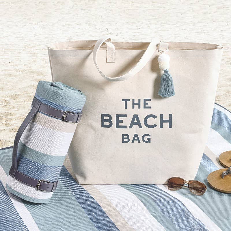 The Beach Bag Canvas Tote