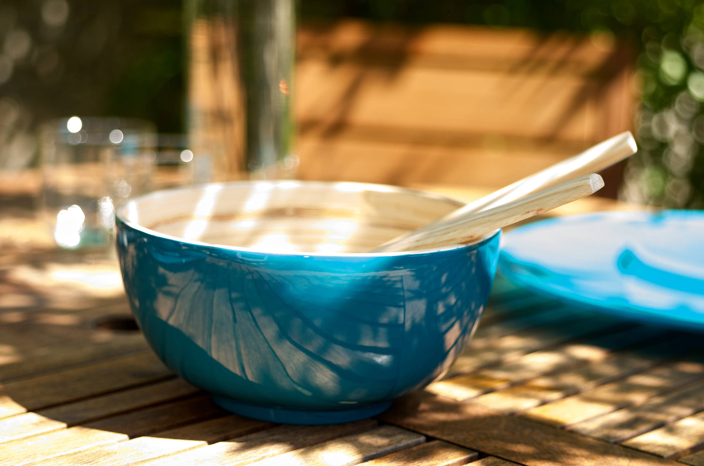 Bamboo Salad Bowl