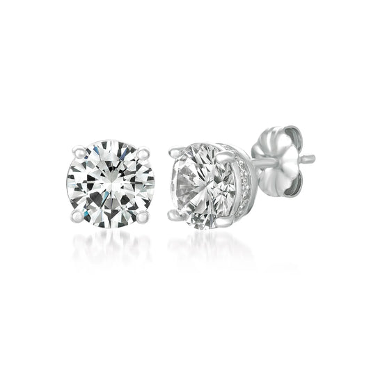 1.5ct Royal Brilliant Cut Stud Earrings in Platinum - 9011209E00CZ