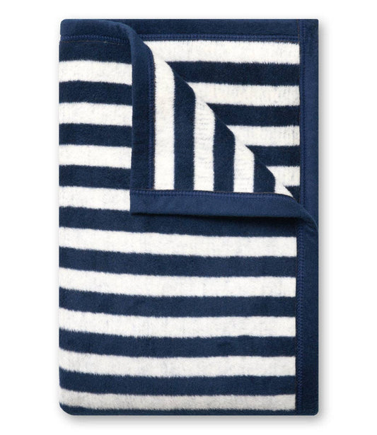 Sideline Stripe Navy Midi Blanket