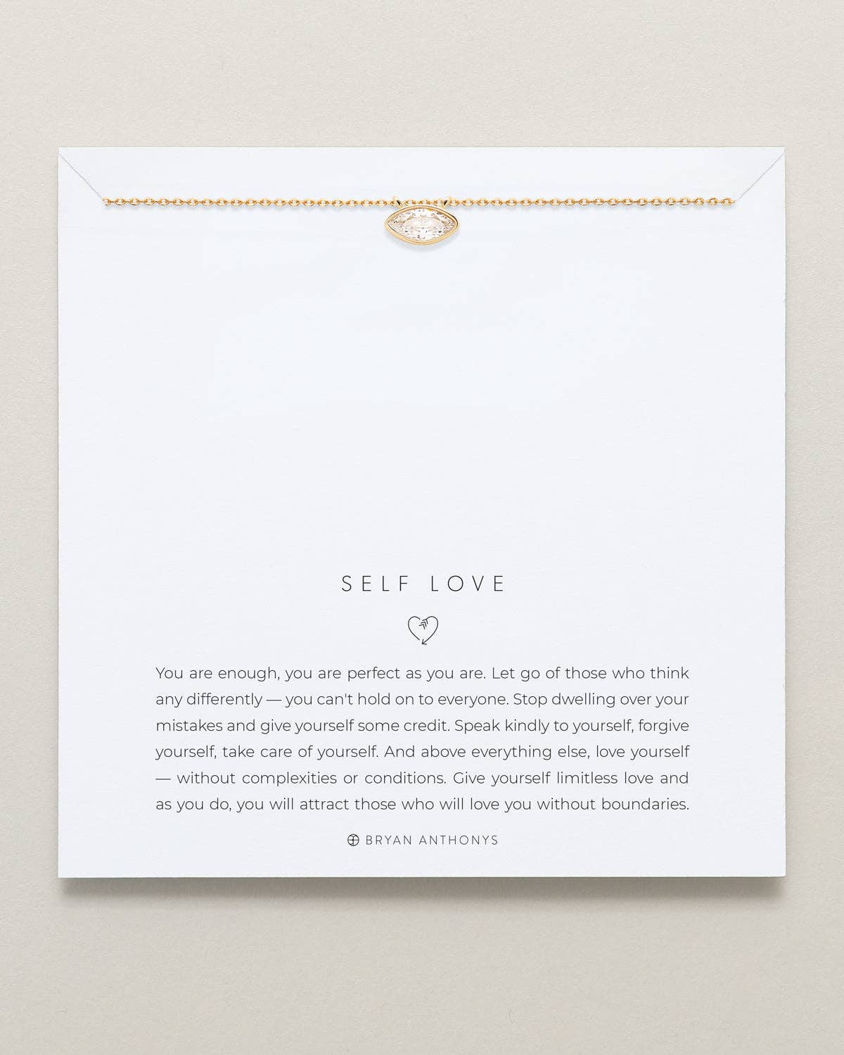 Self Love Marquise Necklace