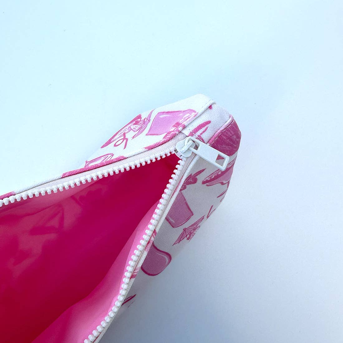 Pink Cocktails Makeup Bag