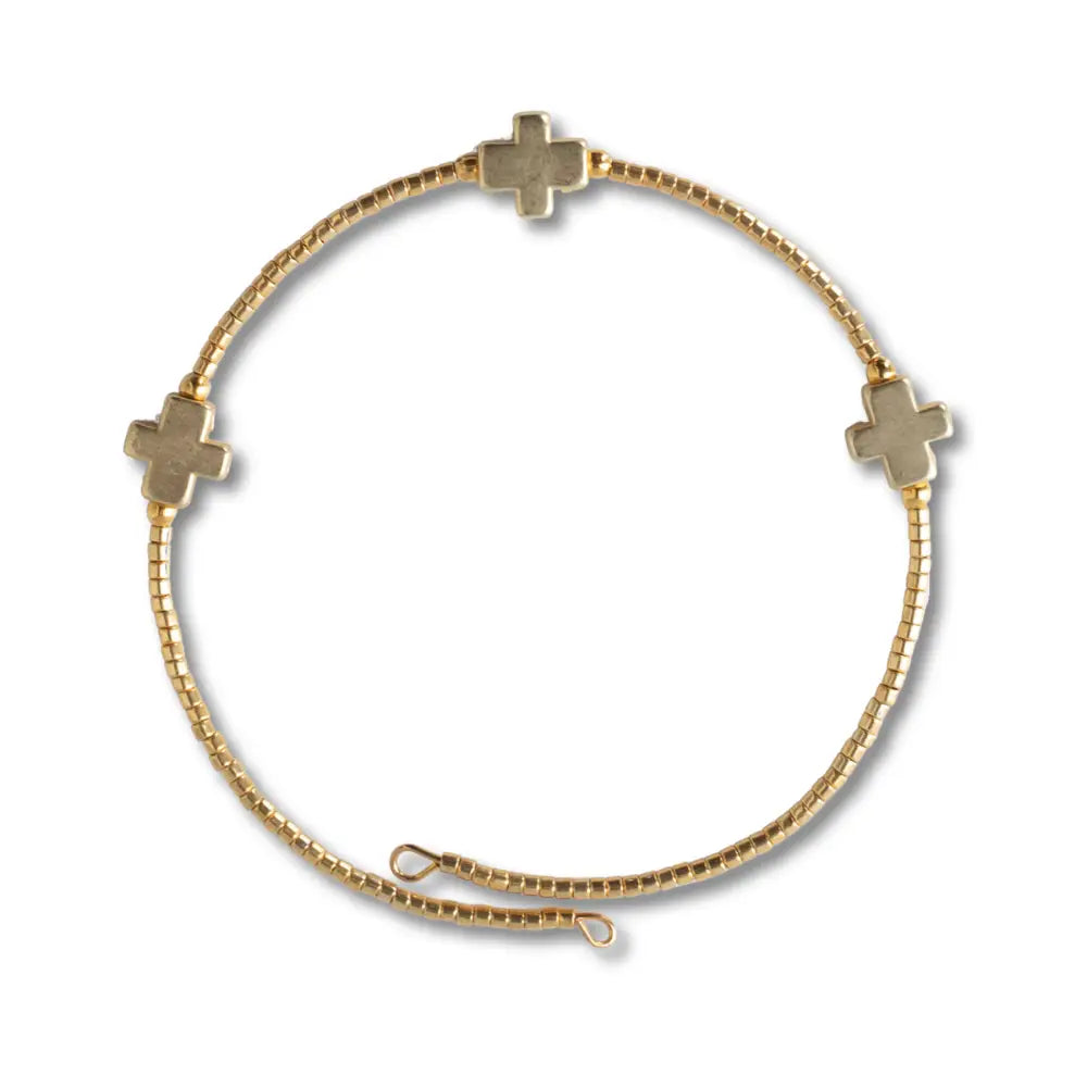 Faithful Gold Bangle