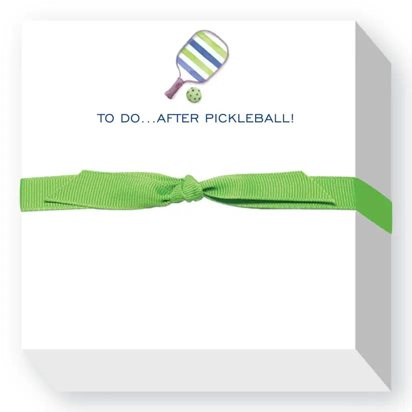 To do After Pickleball Chubbie NotePad