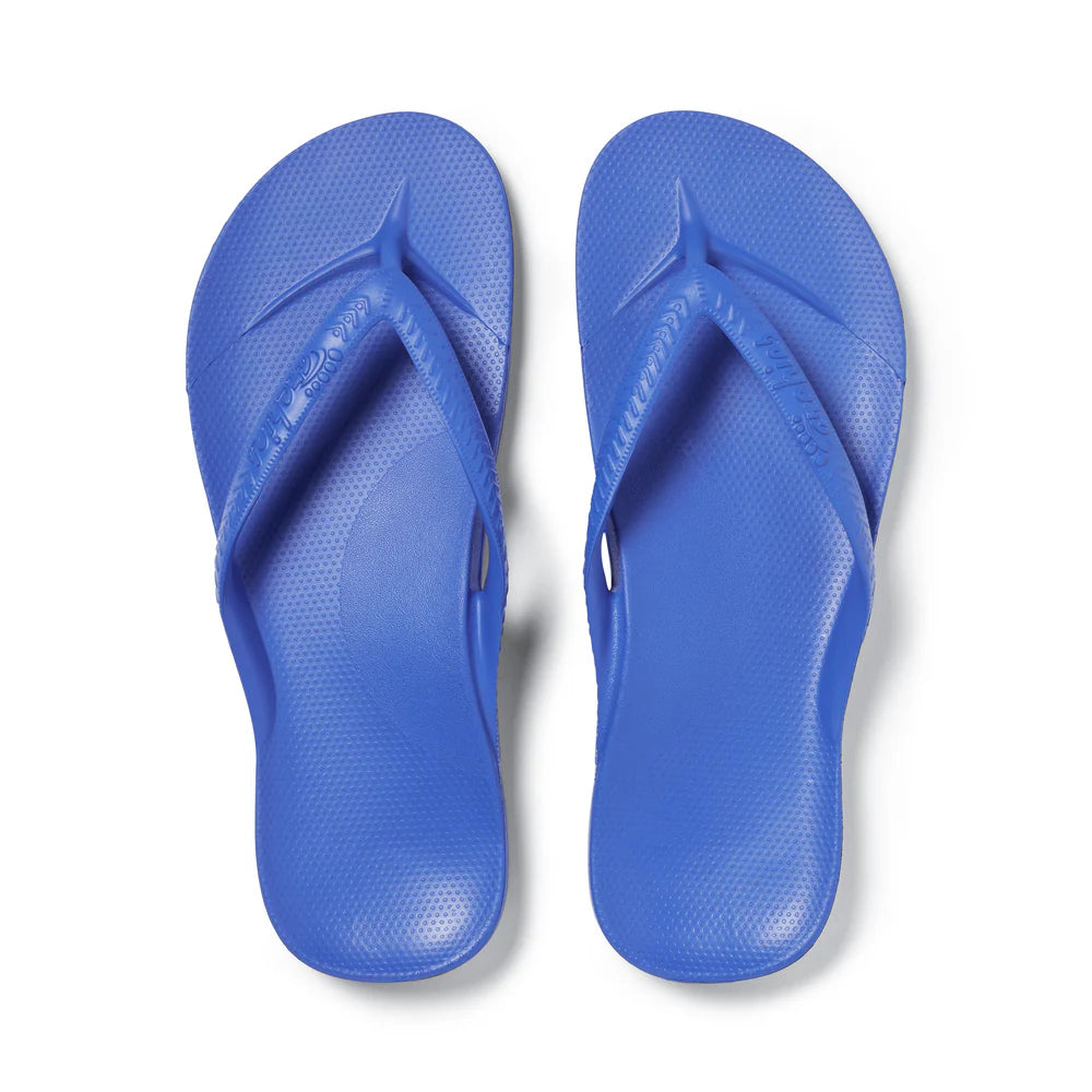 Royal Blue Archies Flip Flops