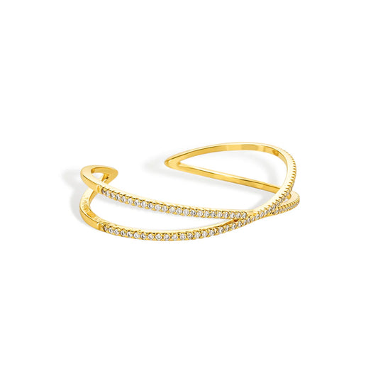 CZ Cuff Bracelet