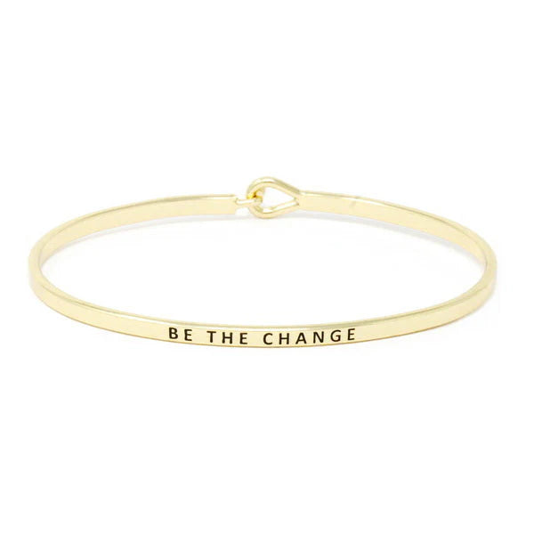 Inspirational Message Bracelet