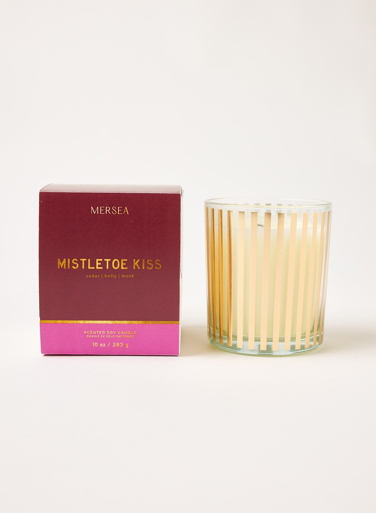 Mistletoe Kiss Boxed Candle