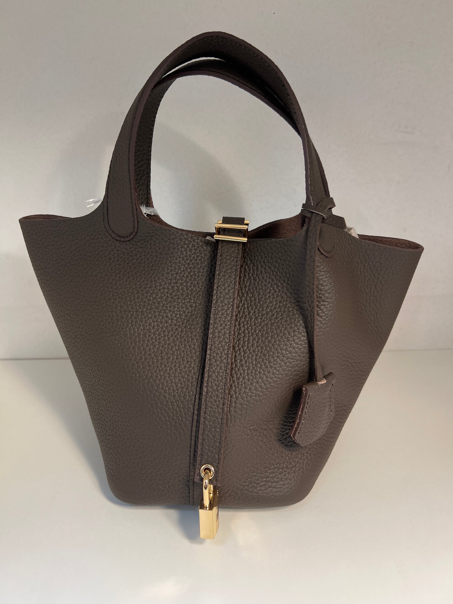 Leather Bucket Bag