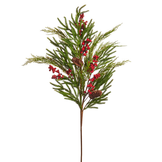 Pine and Berry Spray