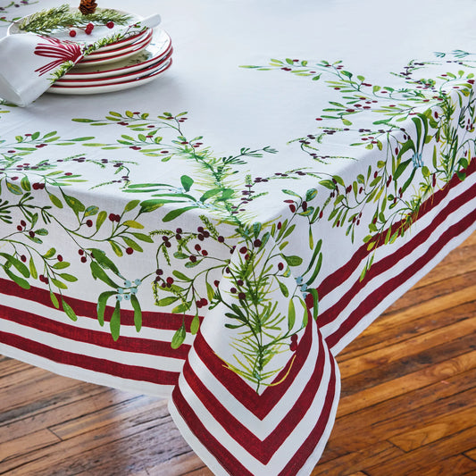 Winter Berries Tablecloth